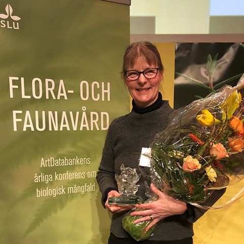 Karin Wågström vinnare av Naturvårdspriset 2019